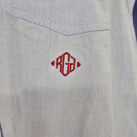 J. Crew Womans size M Etienne Oversized LS Button Up Shirt Blue  BY733 NEW - Picture 3 of 9